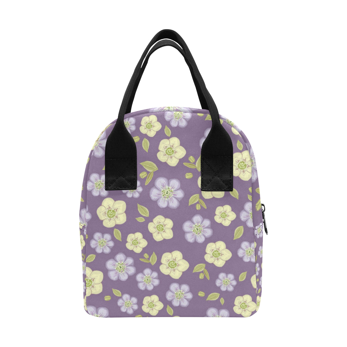 Anemone Pattern Print Design AM013 Insulated Lunch Bag