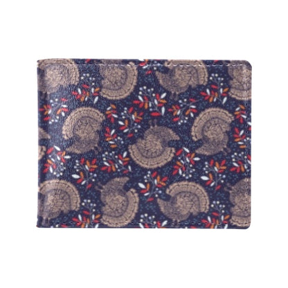 Turkey Print Design LKS401 Men's ID Card Wallet