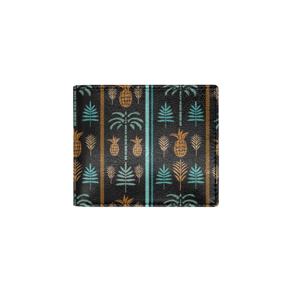 Hawaiian Themed Pattern Print Design H023 Men's ID Card Wallet