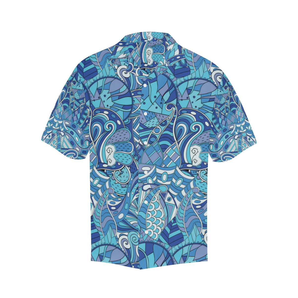 Funky Retro Pattern Print Design A02 Men's Hawaiian Shirt