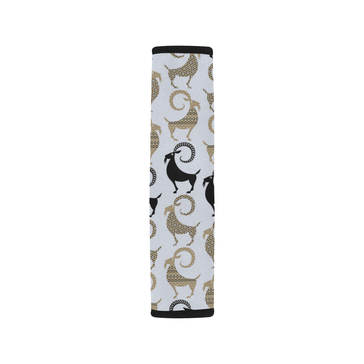 Goat Pattern Print Design 03 Car Seat Belt Cover