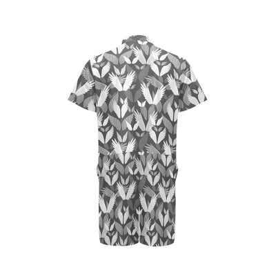 Angel Wings Pattern Design Themed Print Men's Romper