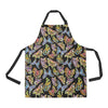 Butterfly Water Color Rainbow Apron with Pocket