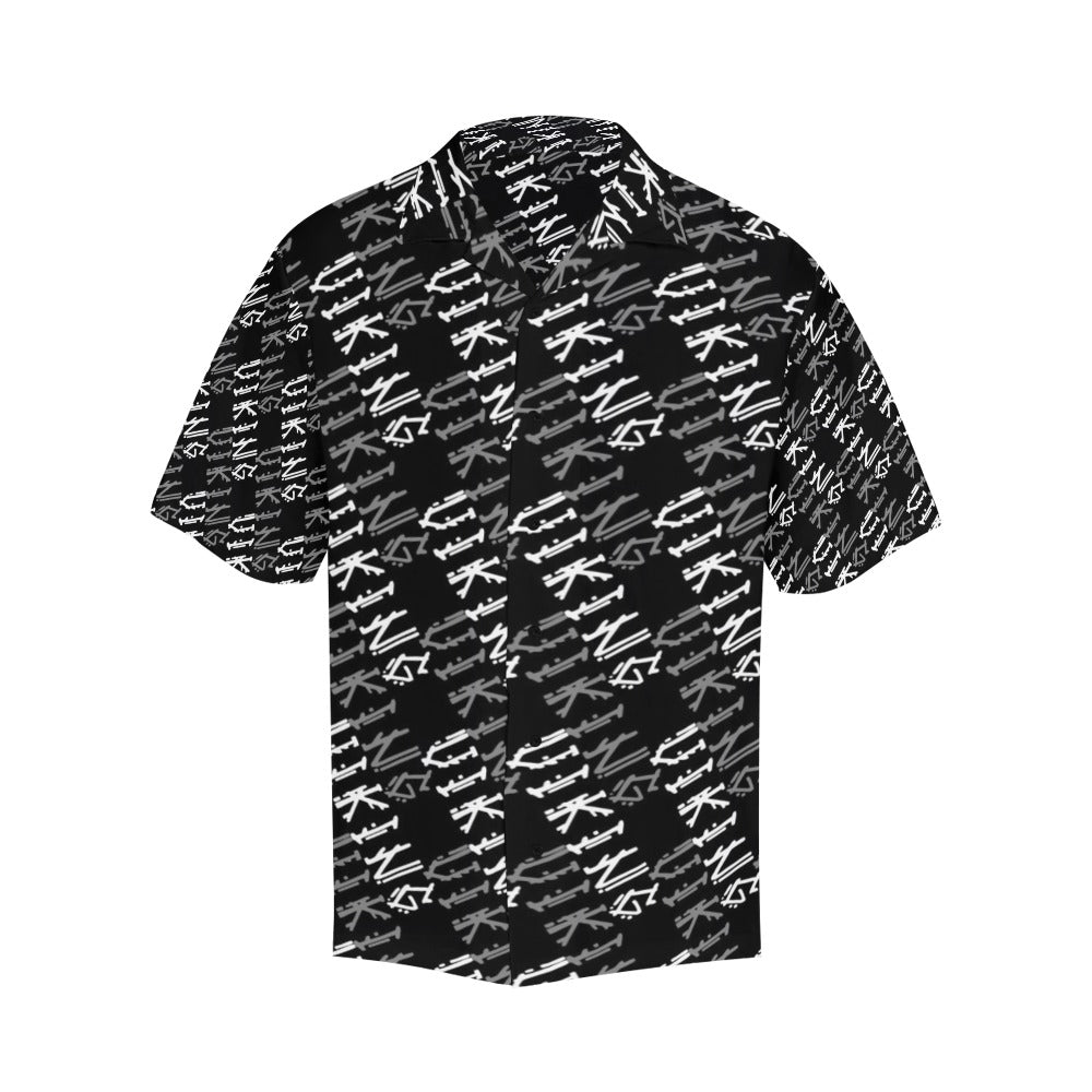 Vikings Print Design LKS306 Men's Hawaiian Shirt