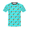 Horse Couple Love Print Design LKS309 Men's All Over Print T-shirt