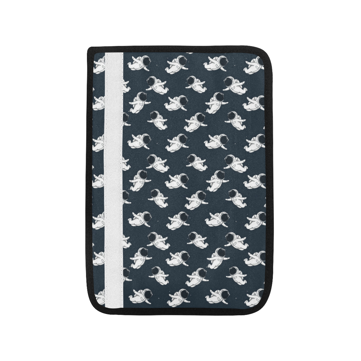 Astronaut Pattern Print Design 02 Car Seat Belt Cover