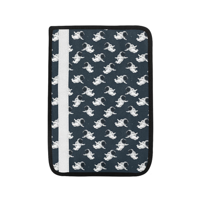 Astronaut Pattern Print Design 02 Car Seat Belt Cover
