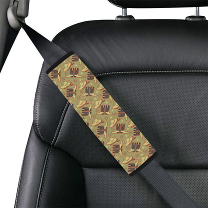 Western Cowboy Themed Car Seat Belt Cover