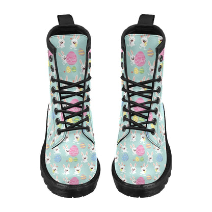 Easter Eggs Pattern Print Design RB014 Women's Boots