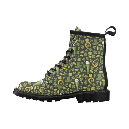 St Patricks Day Print Design LKS307 Women's Boots