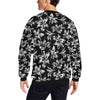 Amaryllis Pattern Print Design AL04 Men Long Sleeve Sweatshirt