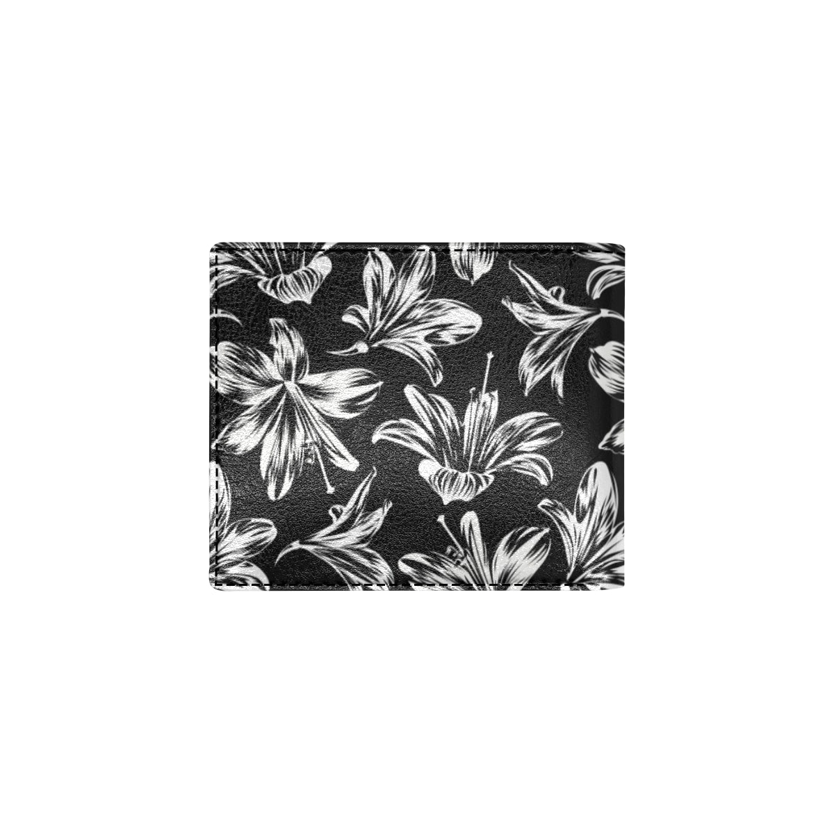 Amaryllis Pattern Print Design AL04 Men's ID Card Wallet