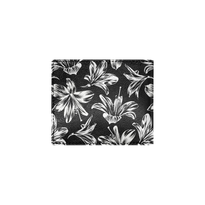 Amaryllis Pattern Print Design AL04 Men's ID Card Wallet