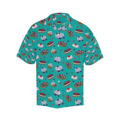 Cake Pattern Print Design 07 Men's Hawaiian Shirt