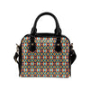 Aztec Pattern Print Design 01 Shoulder Handbag