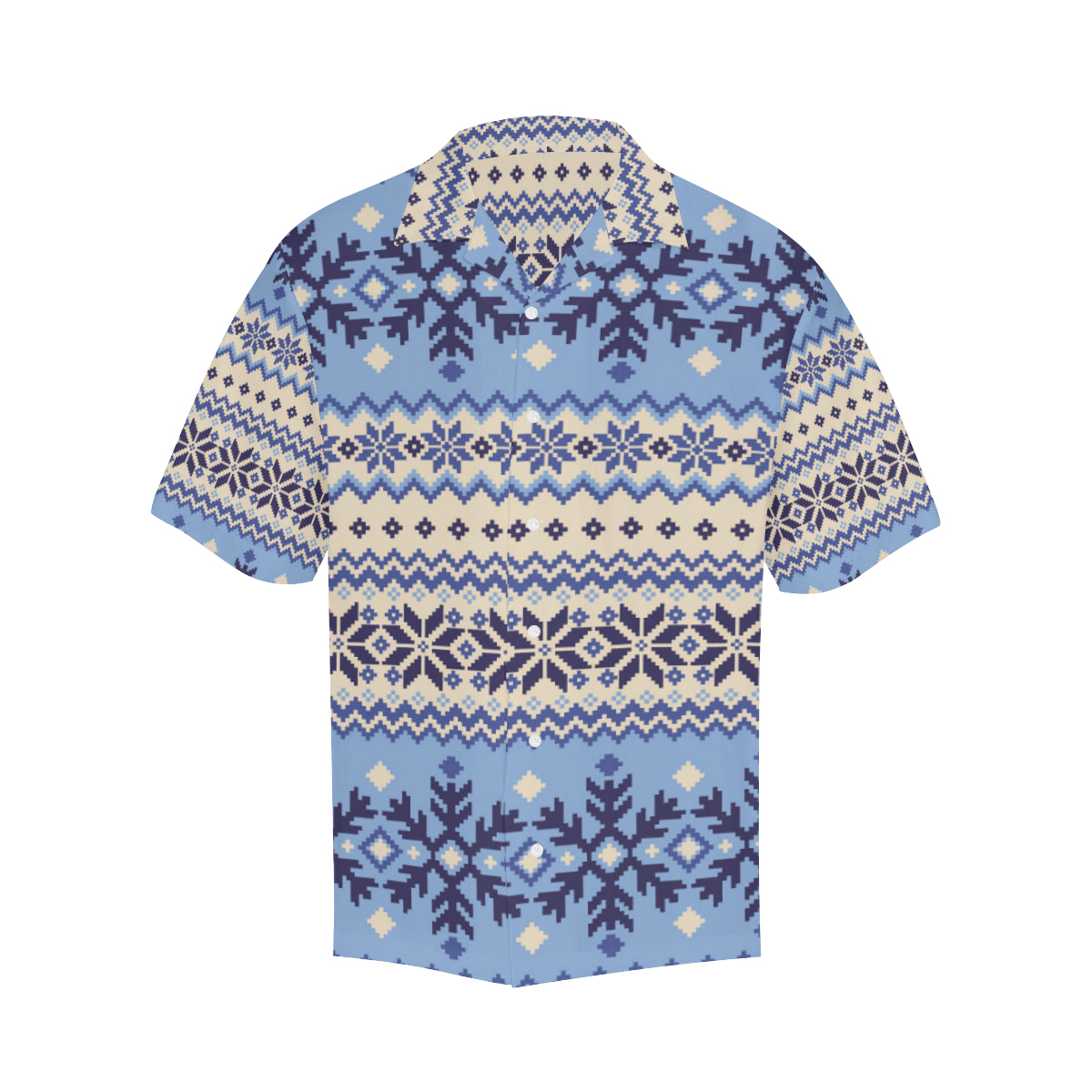 Nordic Pattern Print Design A03 Men's Hawaiian Shirt