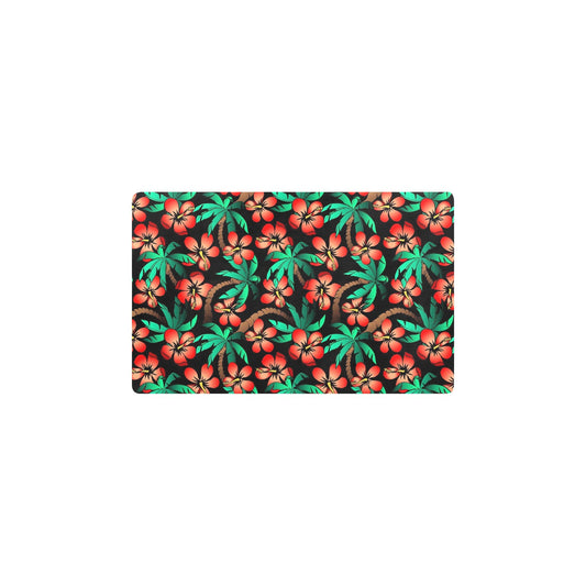 Hawaiian Themed Pattern Print Design H022 Kitchen Mat