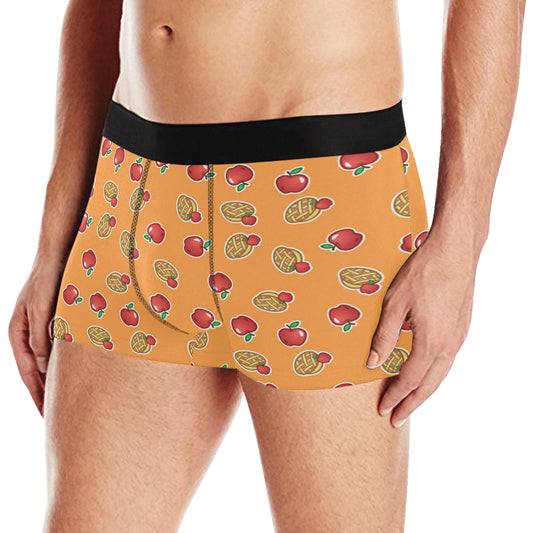Apple Pie Pattern Print Design 02 Men's Boxer Briefs