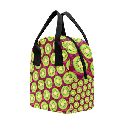 Kiwi Pattern Print Design KW05 Insulated Lunch Bag