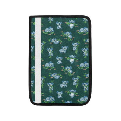 Koala Blue Design Print Car Seat Belt Cover