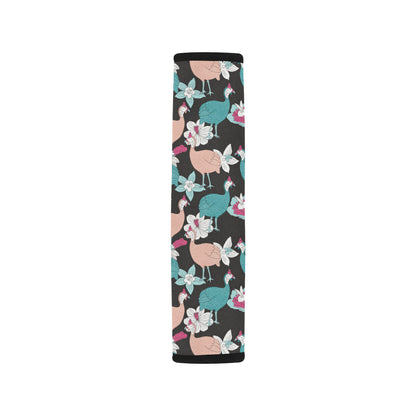 Guinea Fowl Pattern Print Design 03 Car Seat Belt Cover