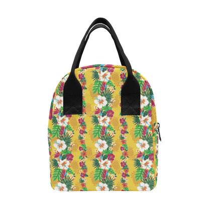 Hawaiian Themed Pattern Print Design H09 Insulated Lunch Bag