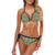 Red Hibiscus Pattern Print Design HB019 Bikini