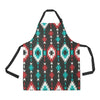 Native Pattern Print Design A08 Apron with Pocket