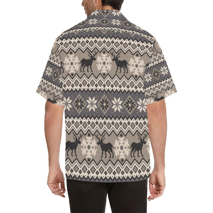 Nordic Pattern Print Design A01 Men's Hawaiian Shirt