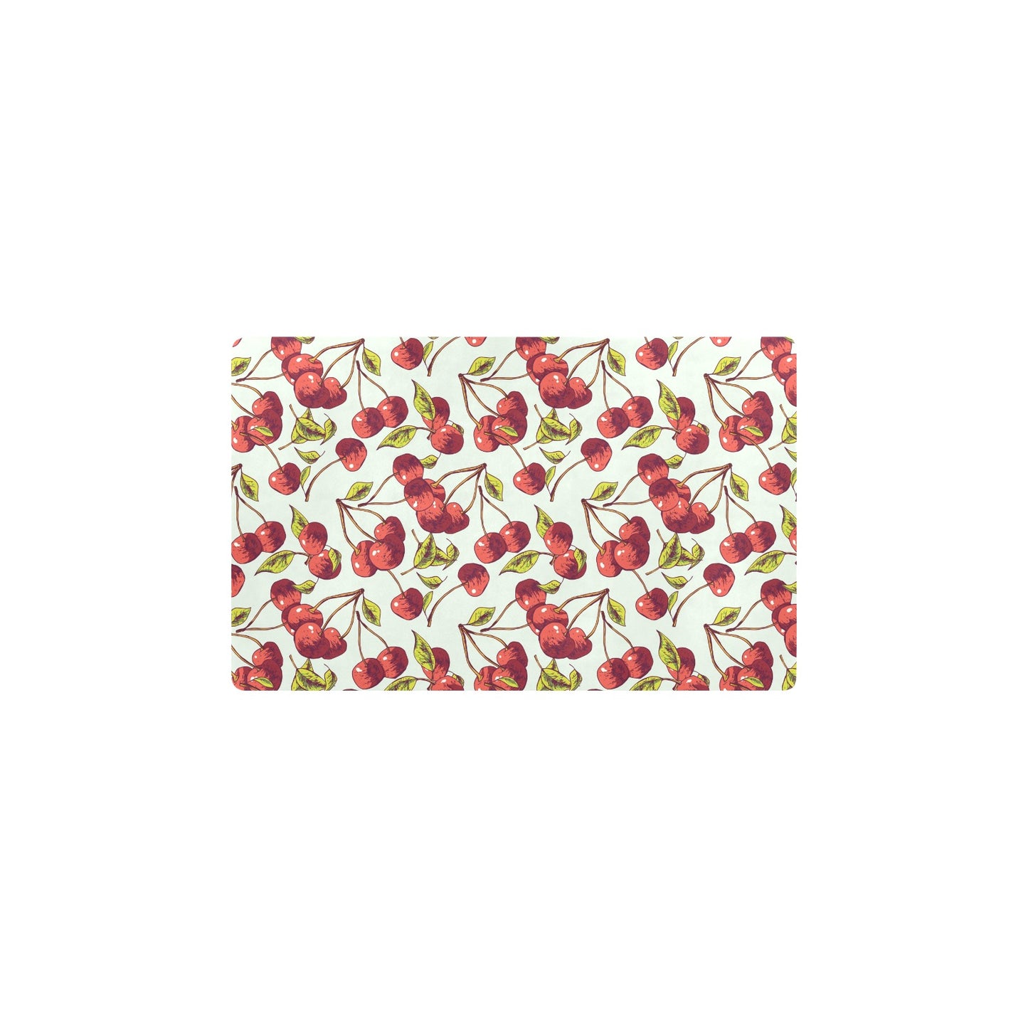 Cherry Hand Draw Kitchen Mat
