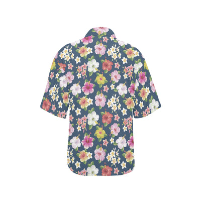 Hibiscus Sweet Print Design LKS304 Women's Hawaiian Shirt