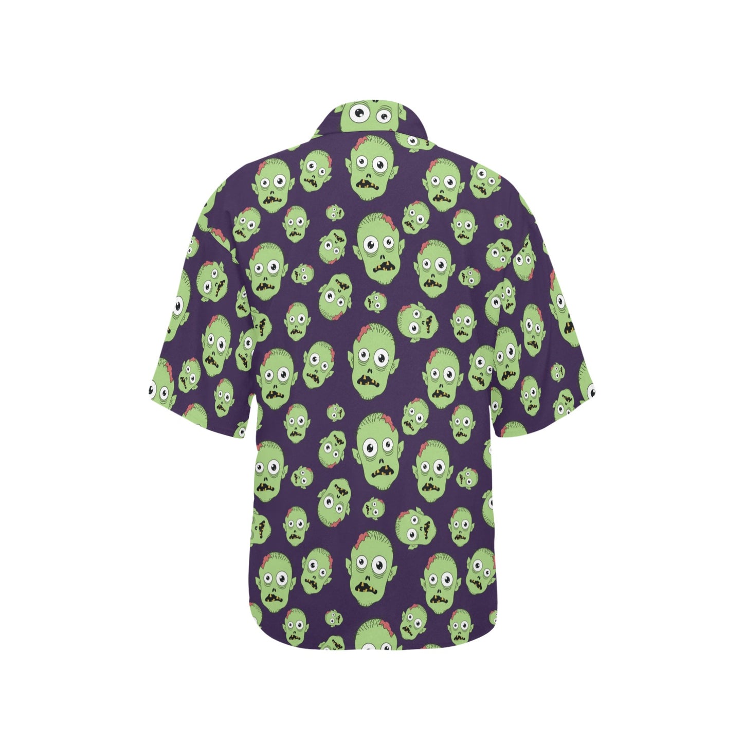 Zombie Print Design LKS303 Women's Hawaiian Shirt