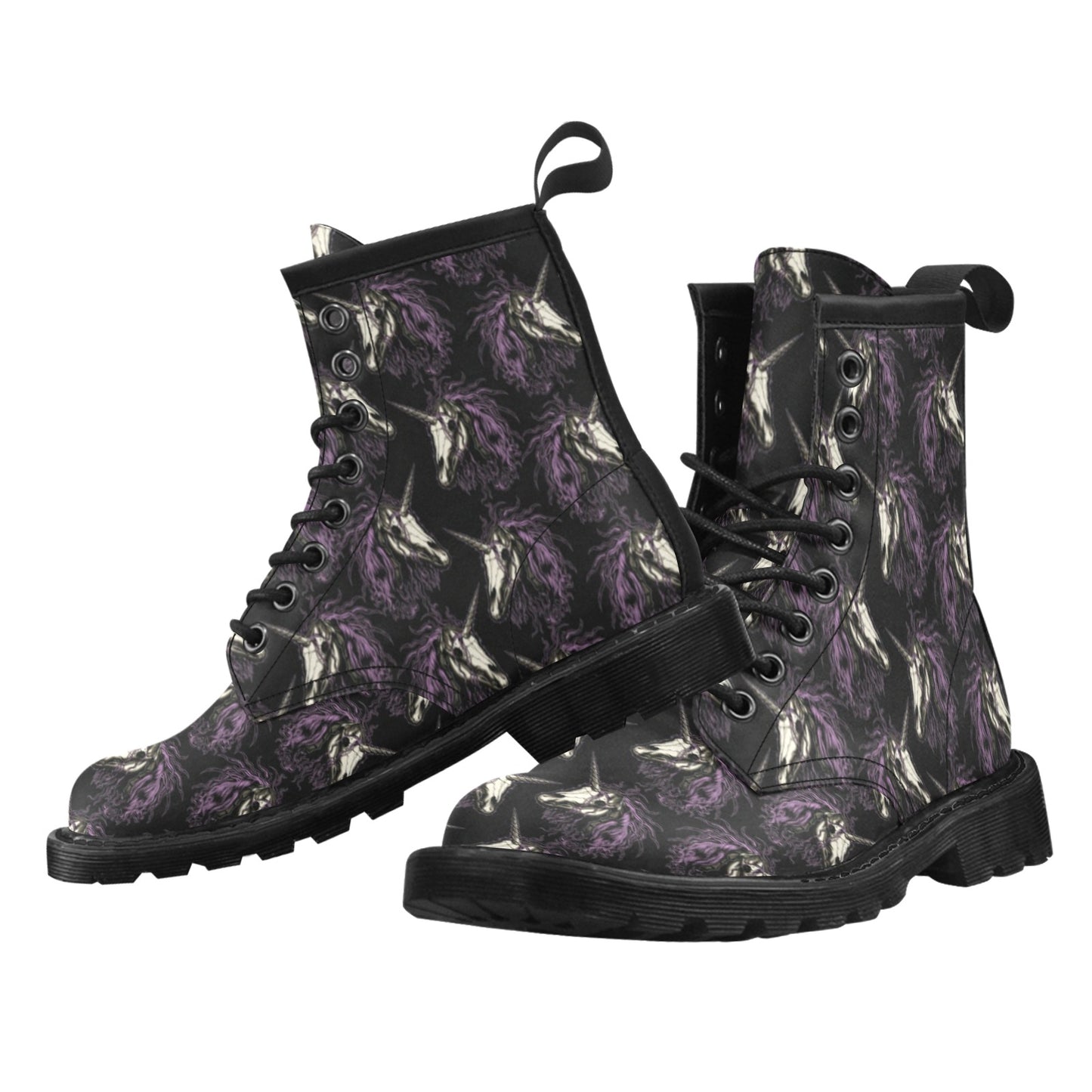 Unicorn Skull head Women's Boots