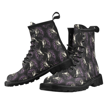 Unicorn Skull head Women's Boots