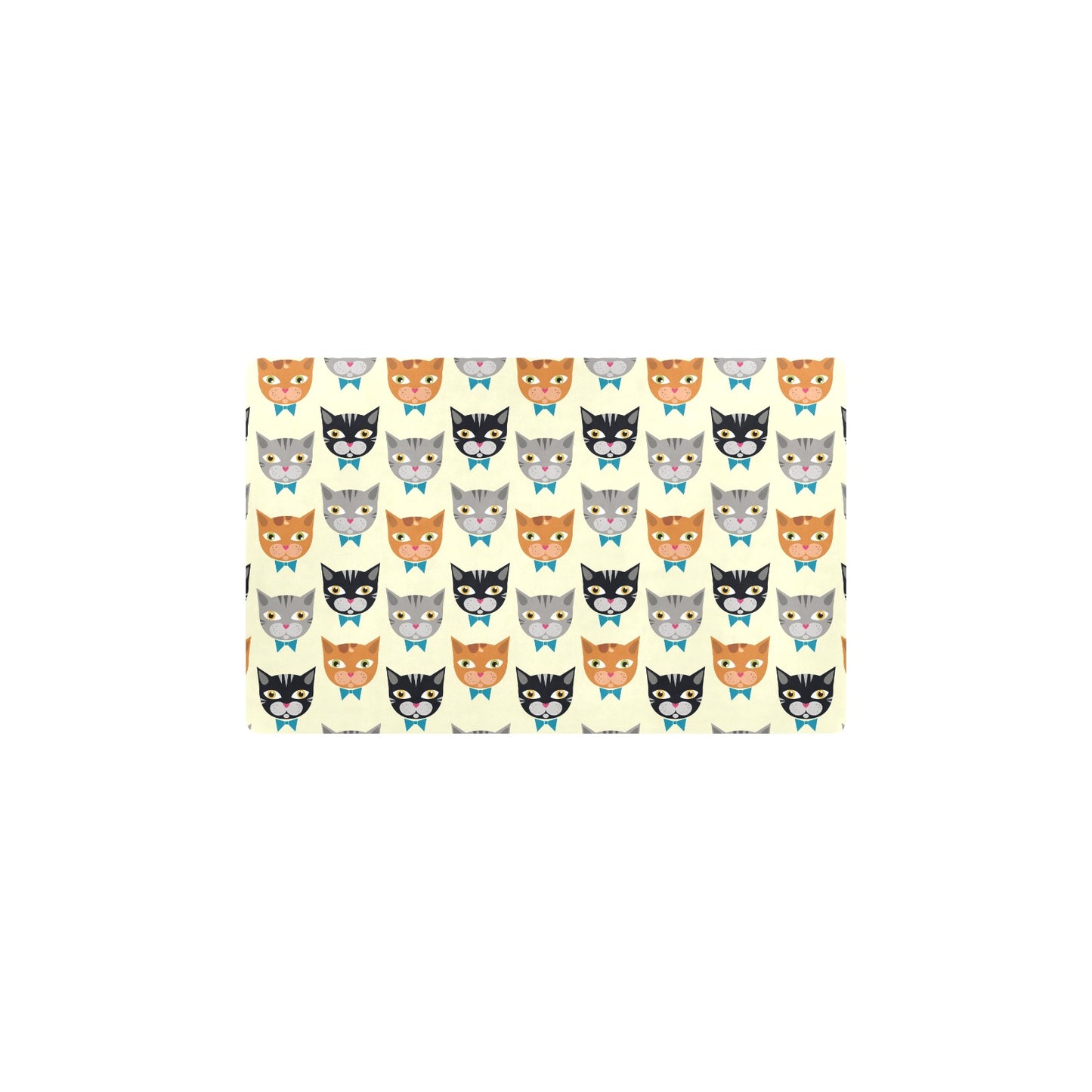Cat Pattern Print Design 05 Kitchen Mat