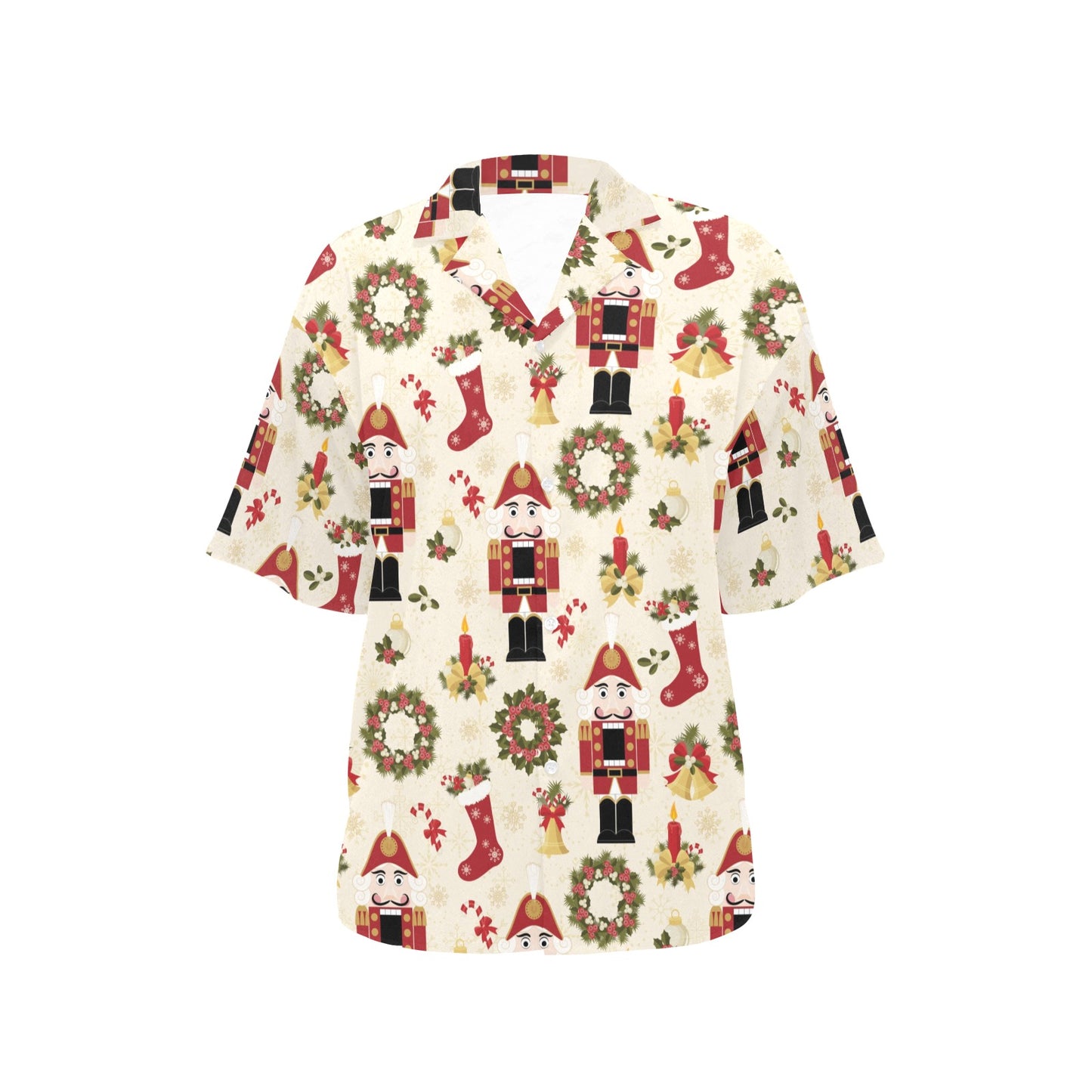 Nutcracker Pattern Print Design A01 Women's Hawaiian Shirt