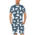 Polar Bear Pattern Print Design A02 Men's Romper