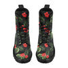 Red Hibiscus Tropical Women's Boots