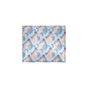 Bluebird Pattern Print Design 01 Men's ID Card Wallet