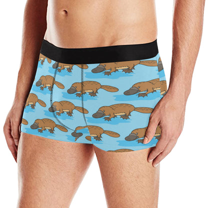 Platypus Pattern Print Design A02 Men's Boxer Briefs