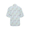 Cow Happy Pattern Print Design 05 Women's Hawaiian Shirt