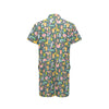 Safari Animal Cartoon Print Design LKS305 Men's Romper