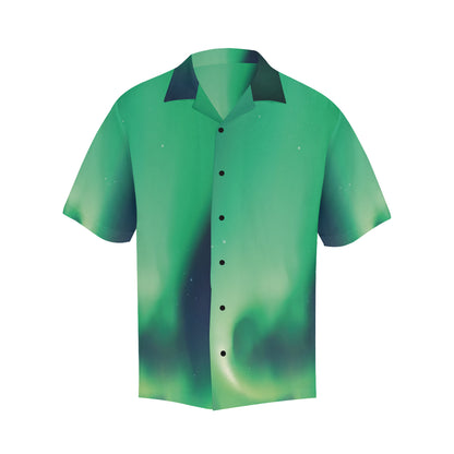 Aurora Borealis Pattern Print Design 04 Men's Hawaiian Shirt