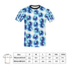 Tie Dye Blue Print Design LKS305 Men's All Over Print T-shirt