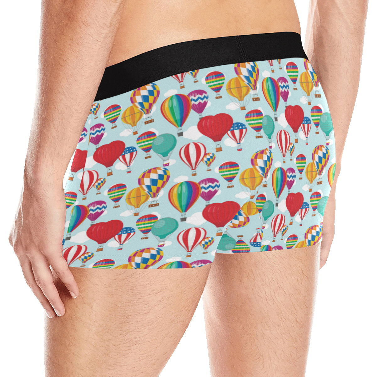 Ballon Pattern Print Design 07 Men's Boxer Briefs