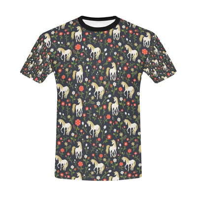 Unicorn Print Design LKS301 Men's All Over Print T-shirt