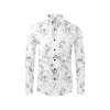 Marble Pattern Print Design 01 Men's Long Sleeve Shirt