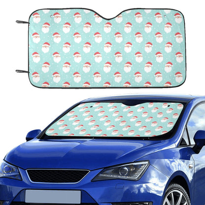 Santa Print Design LKS308 Car front Windshield Sun Shade