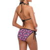 Purple Butterfly Leopard Bikini