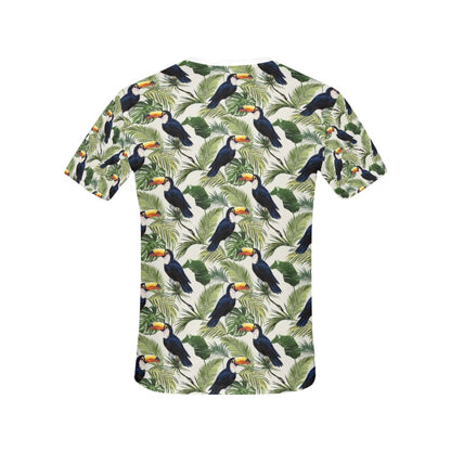 Toucan Print Design LKS308 Women's  T-shirt